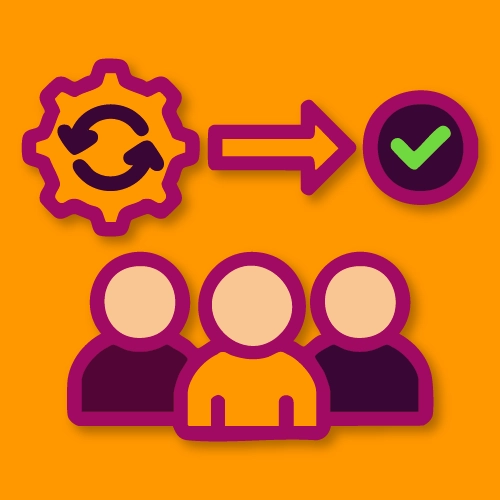 Red de personas conectadas